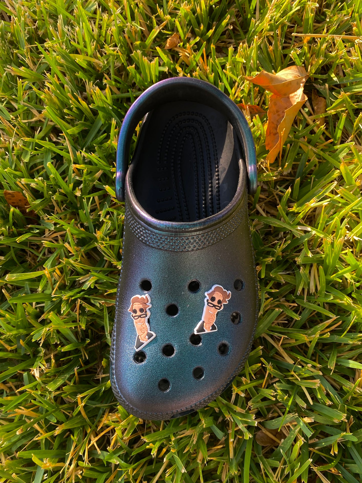 Mean dad shoe charm